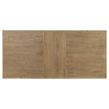 Adina Distressed Light Brown Wood Extendable Dining Table by Coaster at Eve Furniture