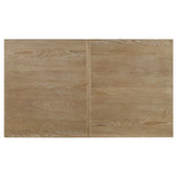 Adina Distressed Light Brown Wood Extendable Dining Table by Coaster at Eve Furniture
