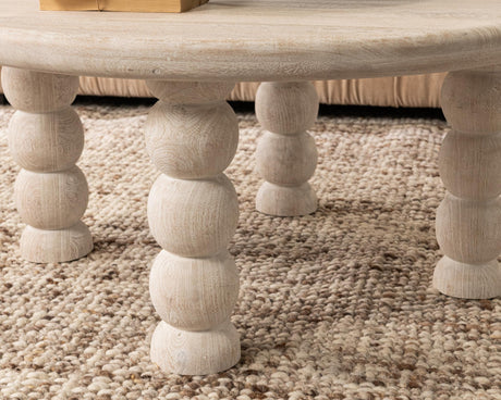 Adir Cream Coffee Table by Classic Home at Eve Furniture