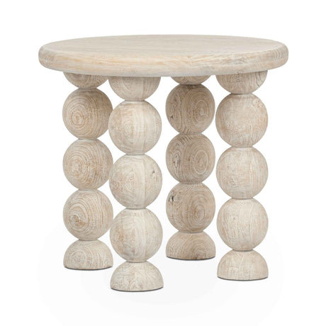 Adir Cream End Table by Classic Home at Eve Furniture