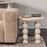 Adir Cream End Table by Classic Home at Eve Furniture