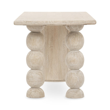 Adir Cream 70 Rectangle Desk by Classic Home at Eve Furniture