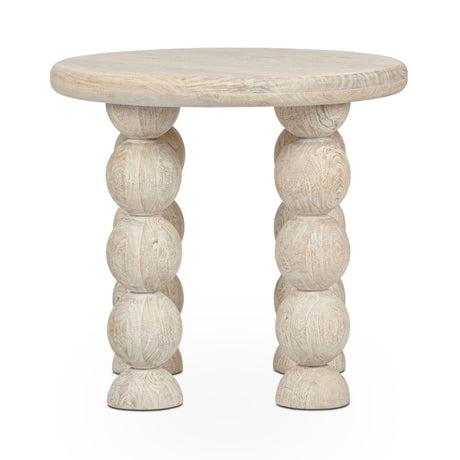 Adir End Table - Cream by Classic Home at Eve Furniture