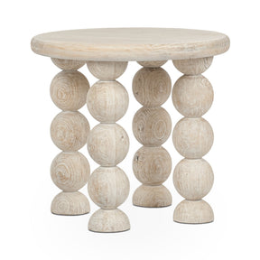 Adir End Table - Cream by Classic Home at Eve Furniture