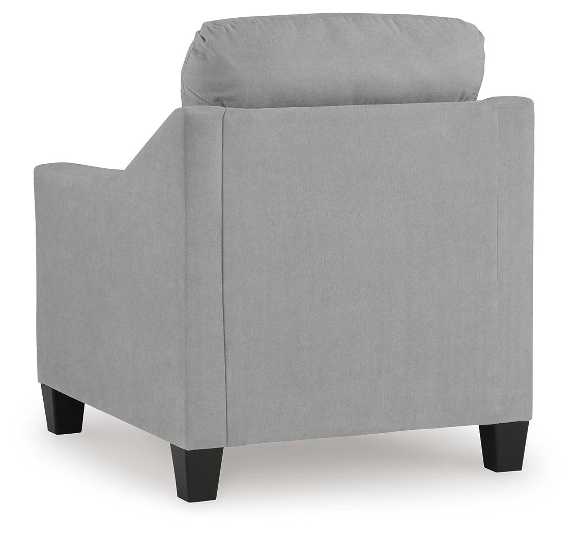 Adlai Shadow Chair by Ashley at Eve Furniture