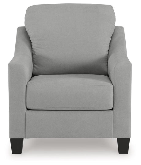 Adlai Shadow Chair by Ashley at Eve Furniture