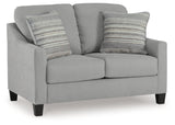 Adlai Shadow Living Room Set by Ashley at Eve Furniture