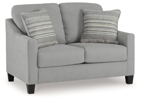Adlai Shadow Living Room Set by Ashley at Eve Furniture