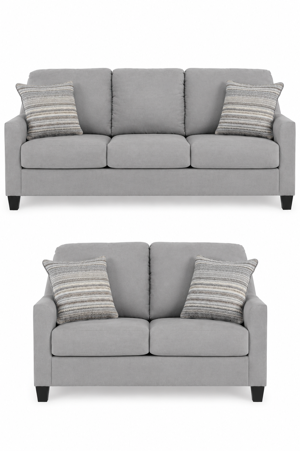 Adlai Shadow Living Room Set by Ashley at Eve Furniture