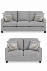 Adlai Shadow Living Room Set by Ashley at Eve Furniture