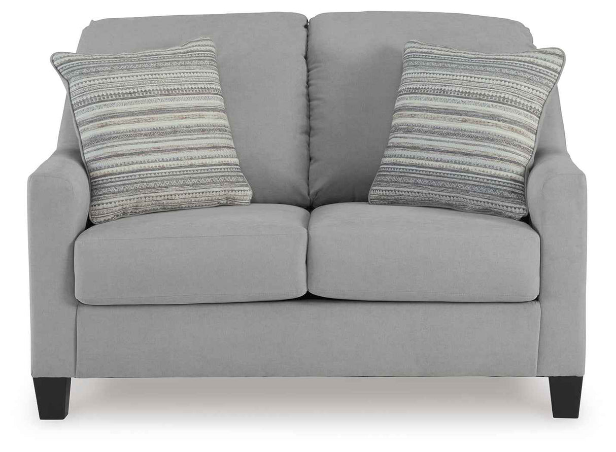 Adlai Shadow Living Room Set by Ashley at Eve Furniture