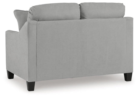 Adlai Shadow Loveseat by Ashley at Eve Furniture
