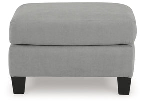 Adlai Shadow Ottoman by Ashley at Eve Furniture