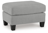 Adlai Shadow Ottoman by Ashley at Eve Furniture