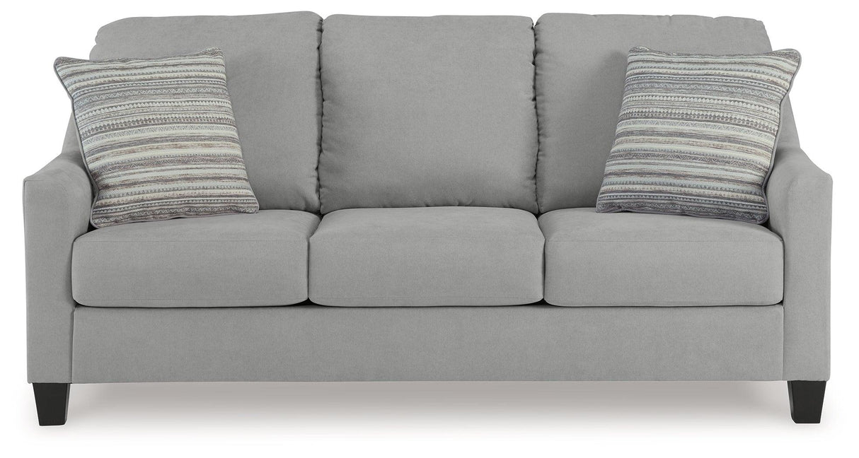 Adlai Shadow Queen Sofa Sleeper by Ashley at Eve Furniture