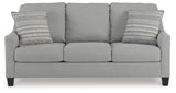 Adlai Shadow Queen Sofa Sleeper by Ashley at Eve Furniture