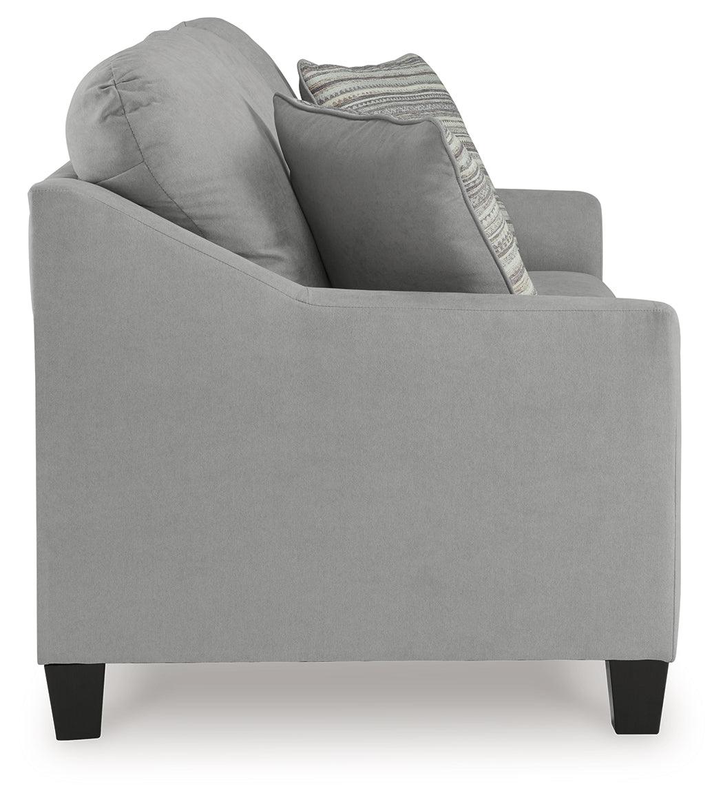 Adlai Shadow Sofa by Ashley at Eve Furniture