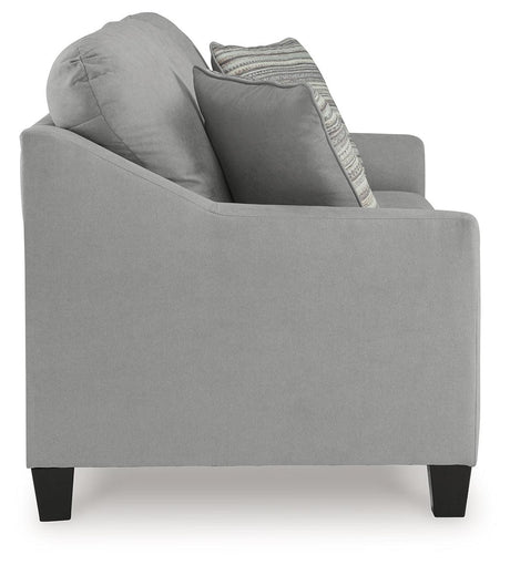 Adlai Shadow Sofa by Ashley at Eve Furniture
