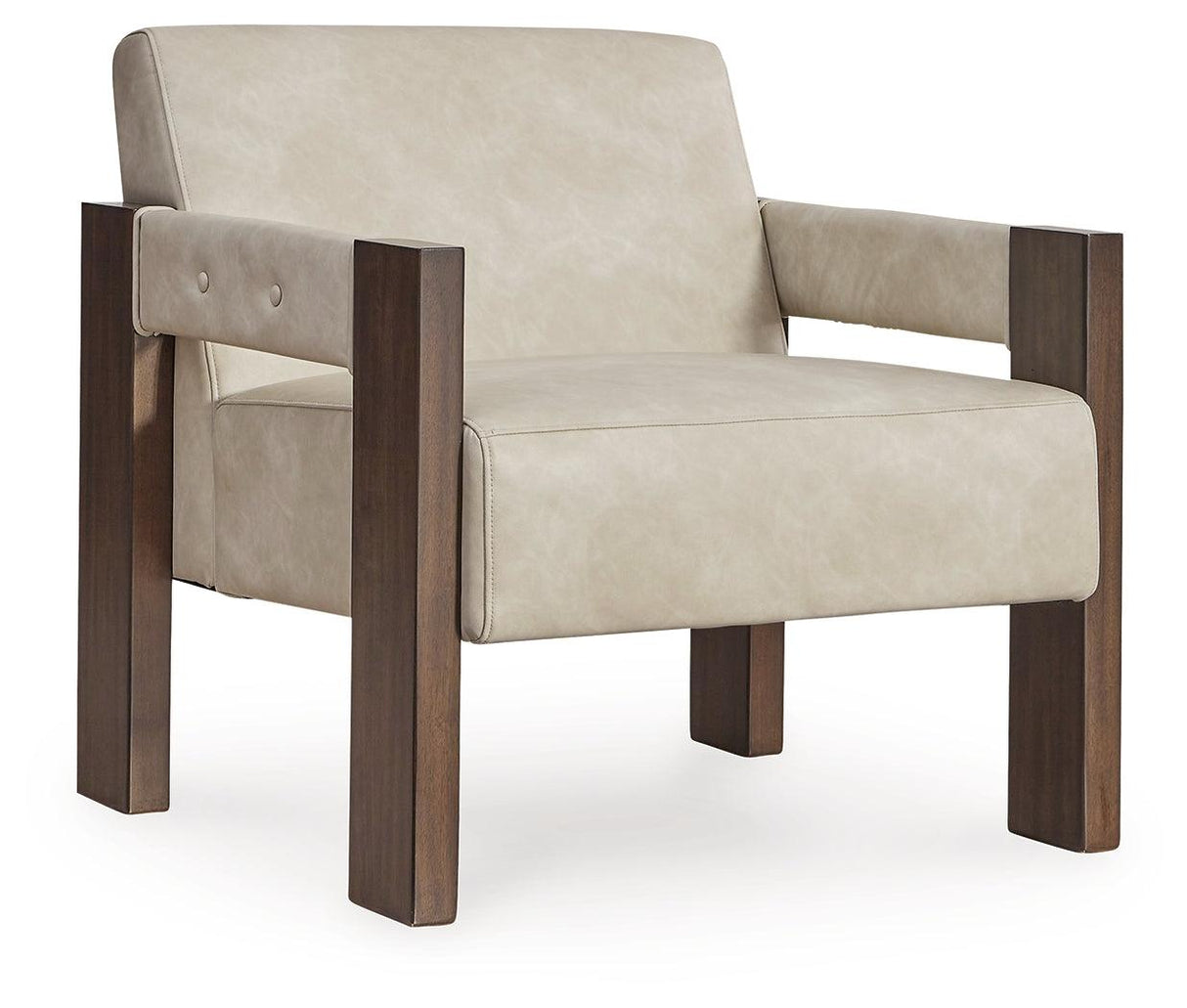 Adlanlock Bone Accent Chair by Ashley at Eve Furniture