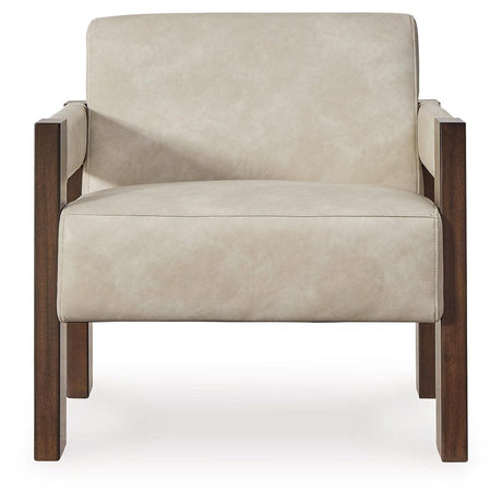 Adlanlock Bone Accent Chair by Ashley at Eve Furniture