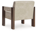 Adlanlock Bone Accent Chair by Ashley at Eve Furniture
