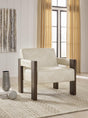 Adlanlock Bone Accent Chair by Ashley at Eve Furniture