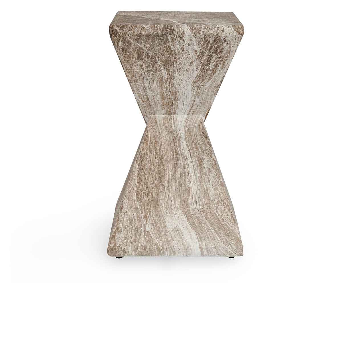 Adler Brown/Ivory Outdoor Accent Table by Classic Home at Eve Furniture