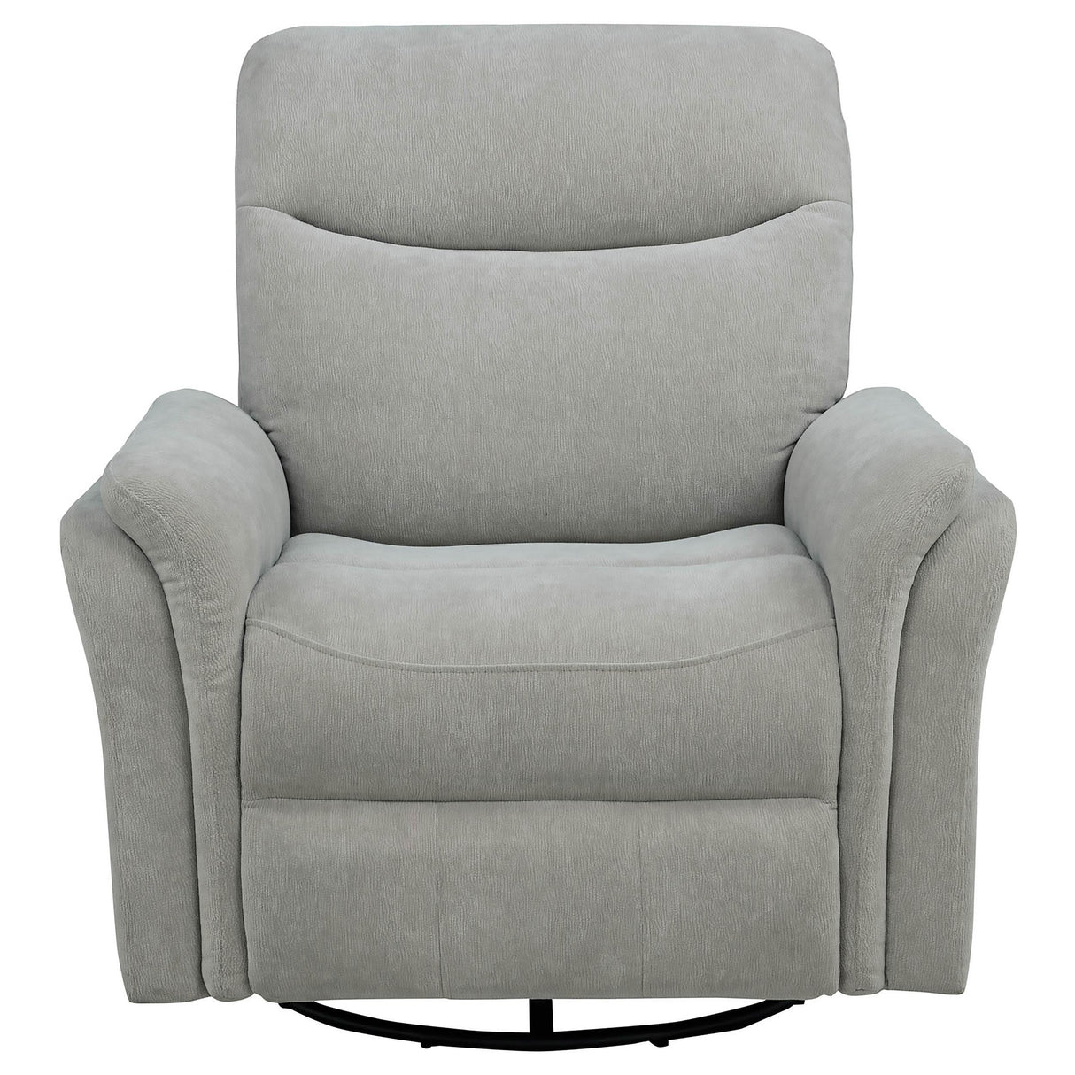 Adler Ivory Upholstered Power Swivel Glider Recliner by Coaster at Eve Furniture