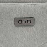 Adler Ivory Upholstered Power Swivel Glider Recliner by Coaster at Eve Furniture