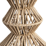 Adler Natural Adler Turreted Woven Table Lamp (Set of 2) by Crestview at Eve Furniture