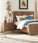 Adler Two Drawer Nightstand in Natural Walnut by Modus Furniture at Eve Furniture