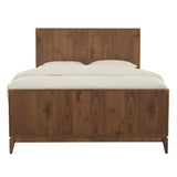 Adler Wood Eastern King Panel Bed in Natural Walnut by Modus Furniture at Eve Furniture