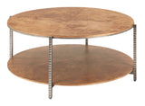 Adna Brown Coffee Table by Zuomod at Eve Furniture