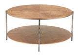 Adna Brown Coffee Table by Zuomod at Eve Furniture