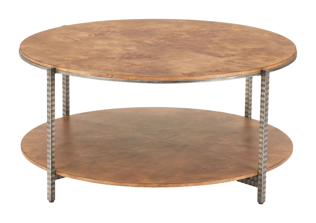 Adna Brown Coffee Table by Zuomod at Eve Furniture