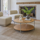 Adna Brown Coffee Table by Zuomod at Eve Furniture