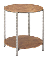 Adna Brown Side Table by Zuomod at Eve Furniture