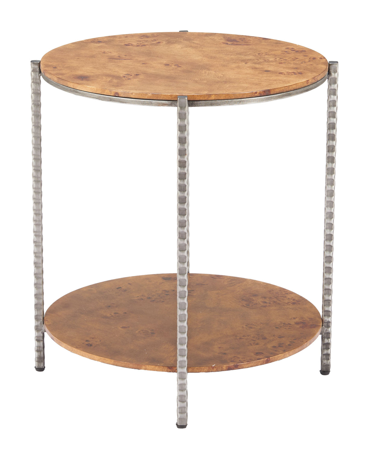 Adna Brown Side Table by Zuomod at Eve Furniture