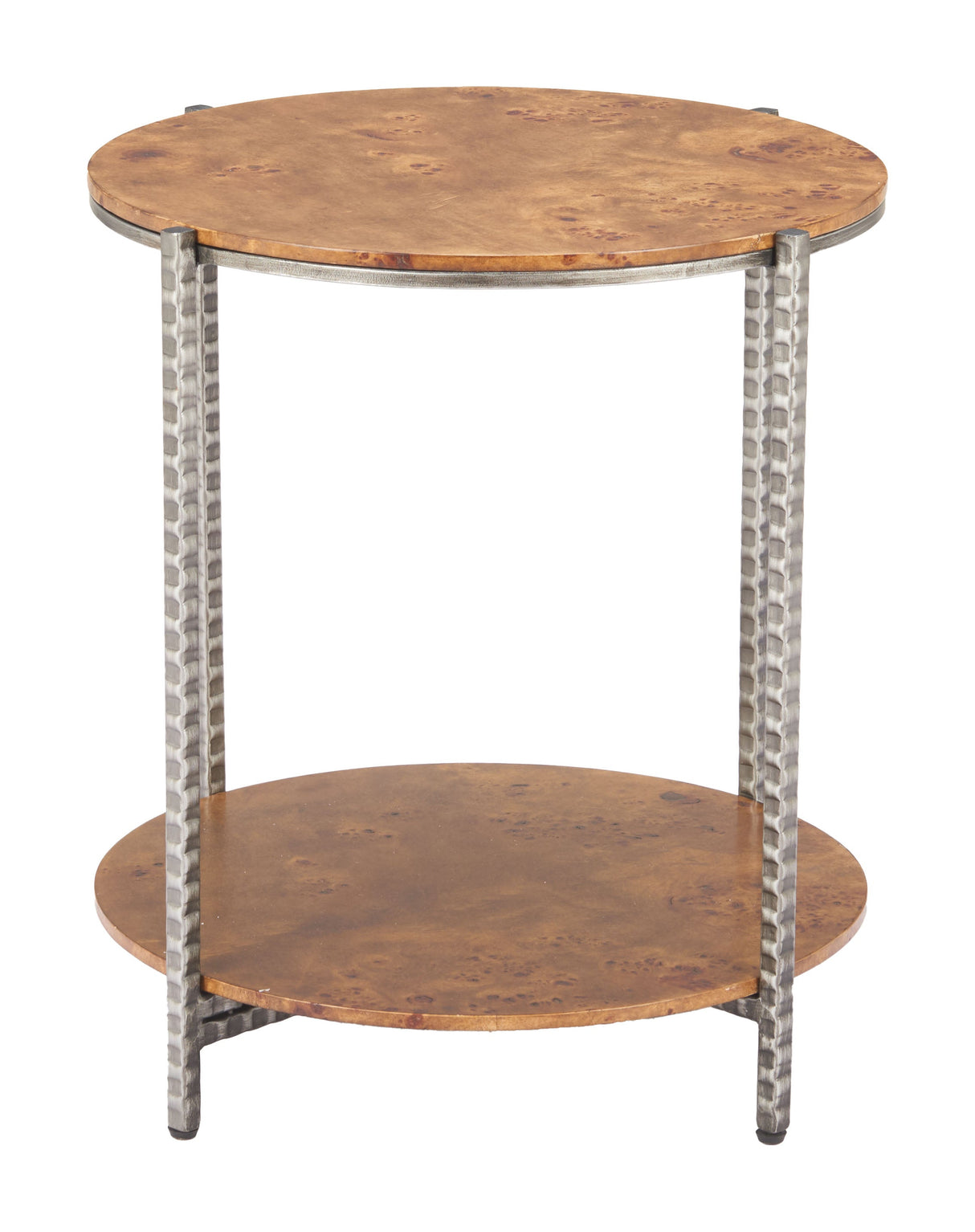 Adna Brown Side Table by Zuomod at Eve Furniture
