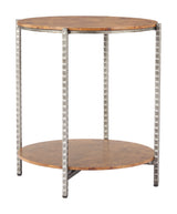 Adna Brown Side Table by Zuomod at Eve Furniture