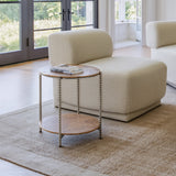 Adna Brown Side Table by Zuomod at Eve Furniture