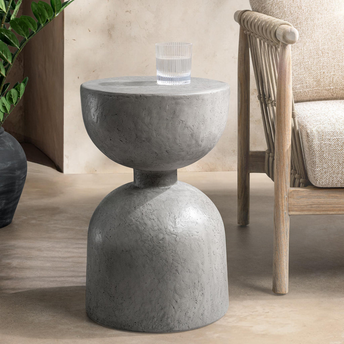 Adna Outdoor Accent Table by Classic Home at Eve Furniture