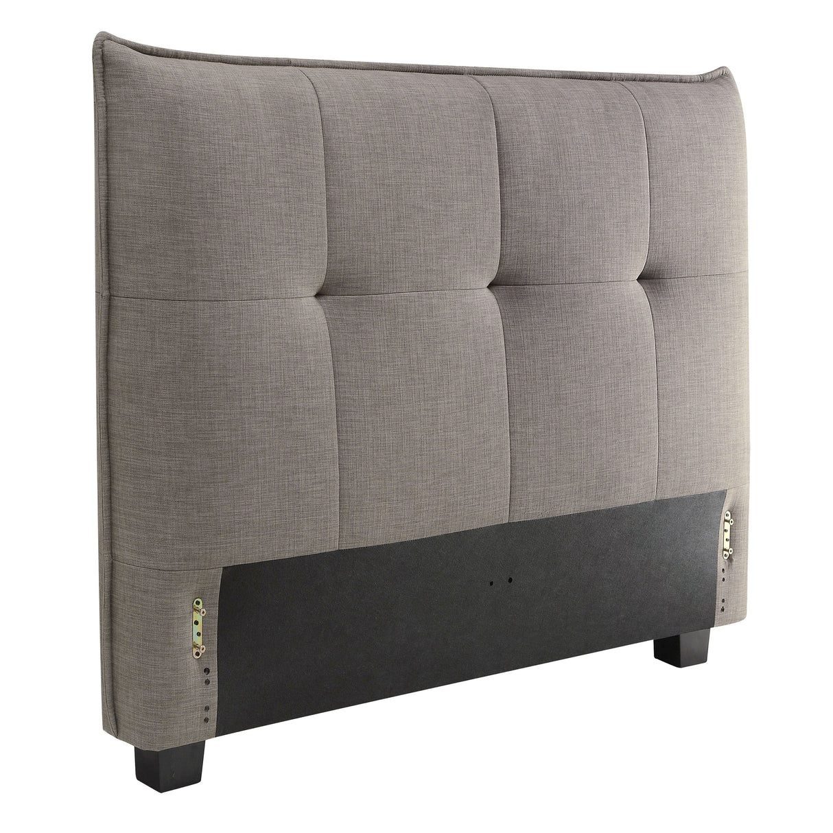 Adona Upholstered Eastern King Headboard in Dolphin Linen by Modus Furniture at Eve Furniture
