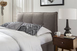 Adona Upholstered Footboard Queen Storage Bed in Dolphin Linen by Modus Furniture at Eve Furniture