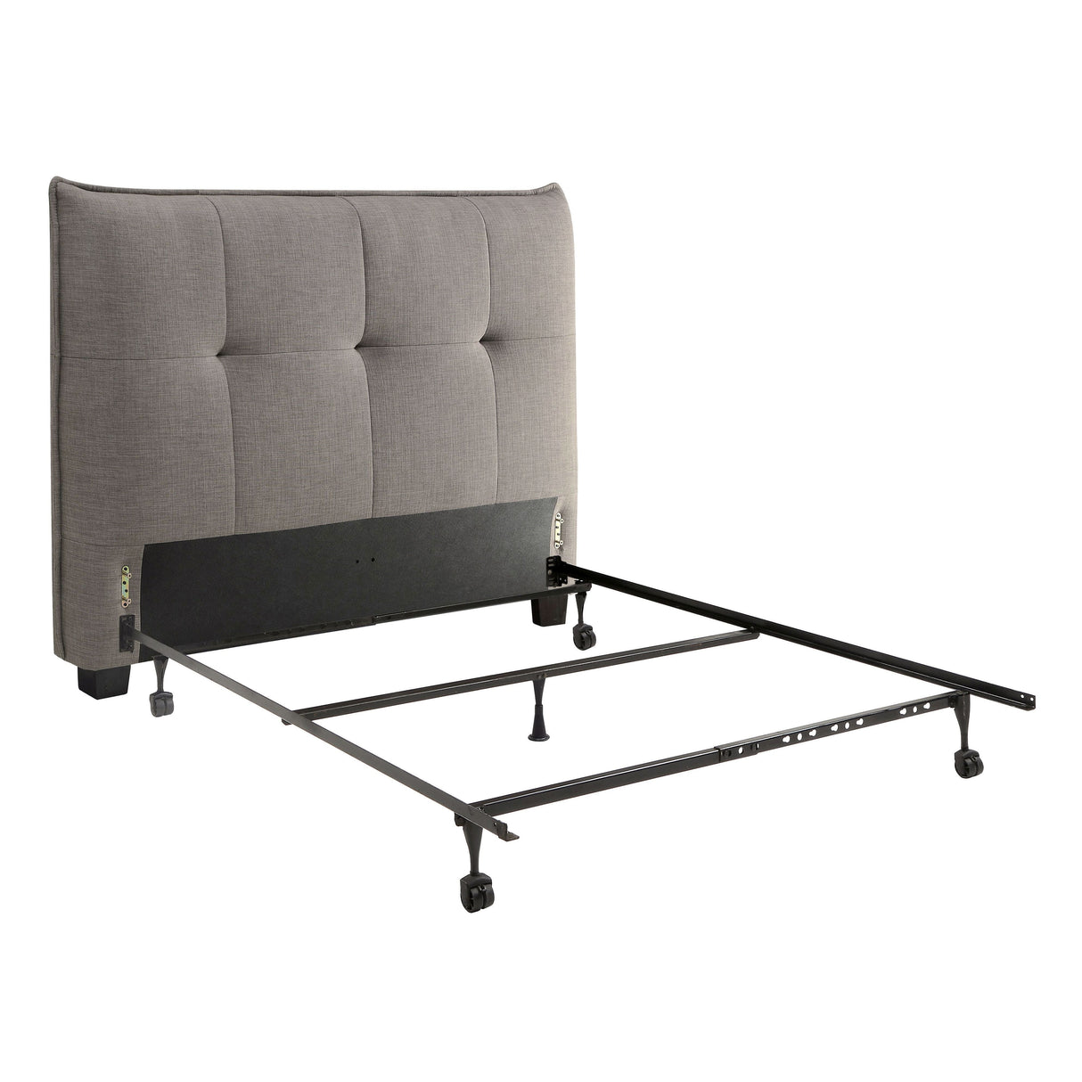 Adona Upholstered Full Headboard in Dolphin Linen by Modus Furniture at Eve Furniture