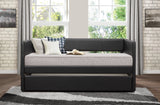 Adra Dark Brown Daybed with Trundle by Homelegance at Eve Furniture