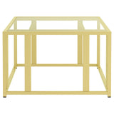 Adri Matte Brass Metal Frame Coffee Table by Coaster at Eve Furniture