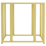 Adri Matte Brass Metal Frame End Table by Coaster at Eve Furniture