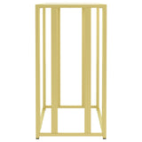 Adri Metal Frame Sofa Table Matte Brass