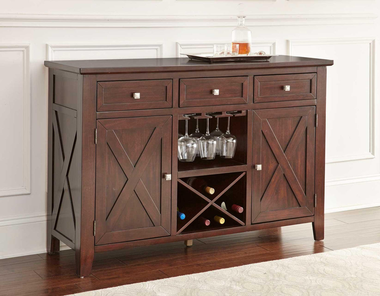 Adrian 5 Piece Set(Table & 4 Side Chairs) by Steve Silver at Eve Furniture